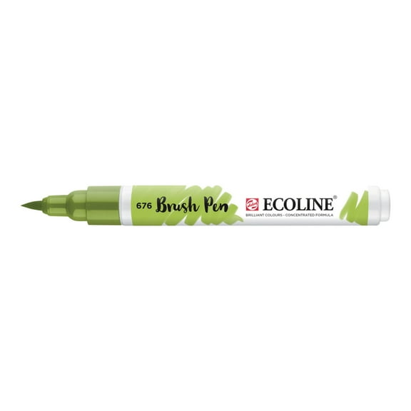 Ecoline Liquid Watercolour Brush Pen, Grass Green