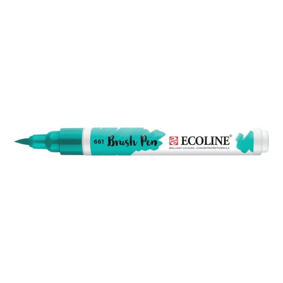 Ecoline Liquid Watercolour Brush Pen, Turquoise Green