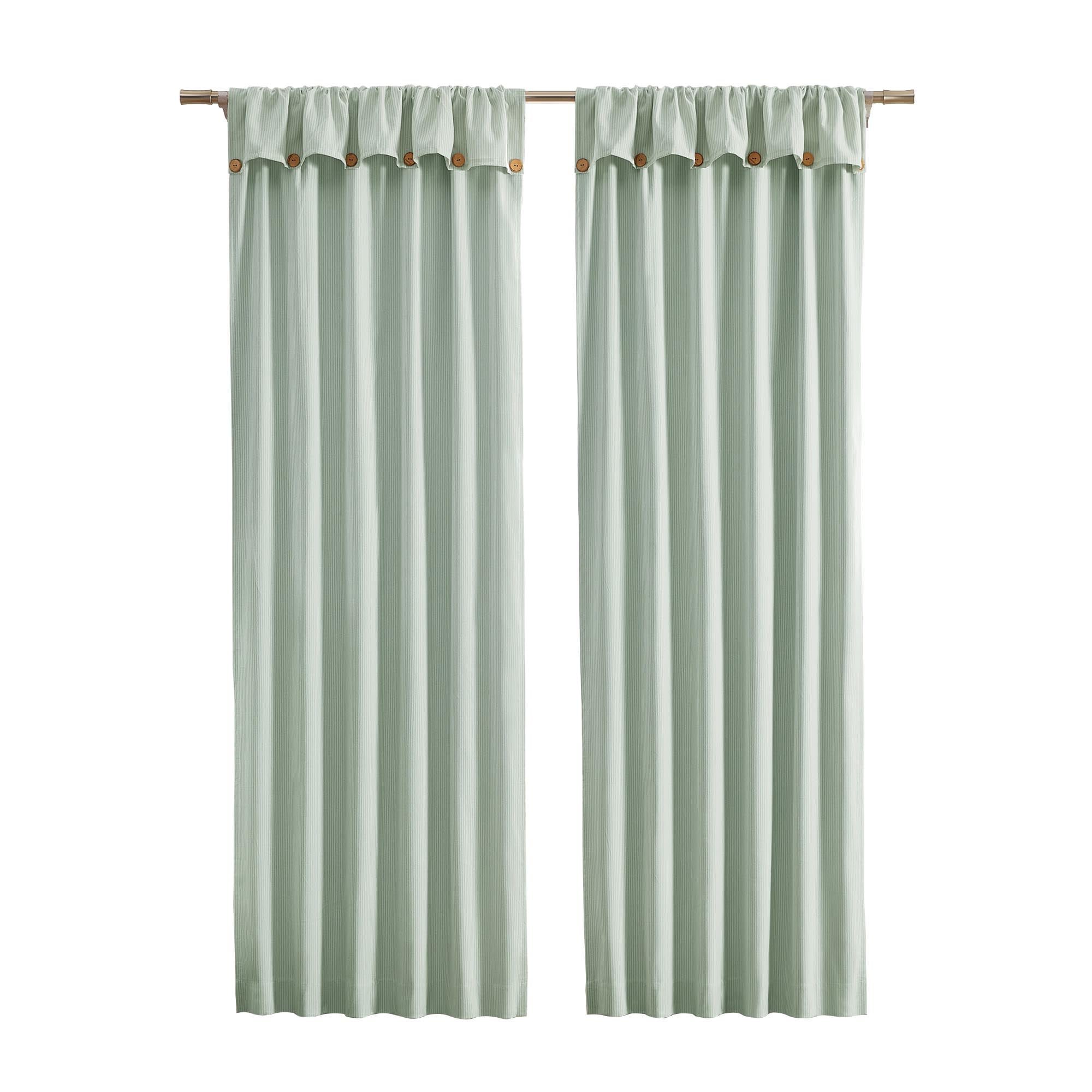 Ecologee Jack 100% Blackout Rod Pocket Back Tab Single Curtain Panel ...