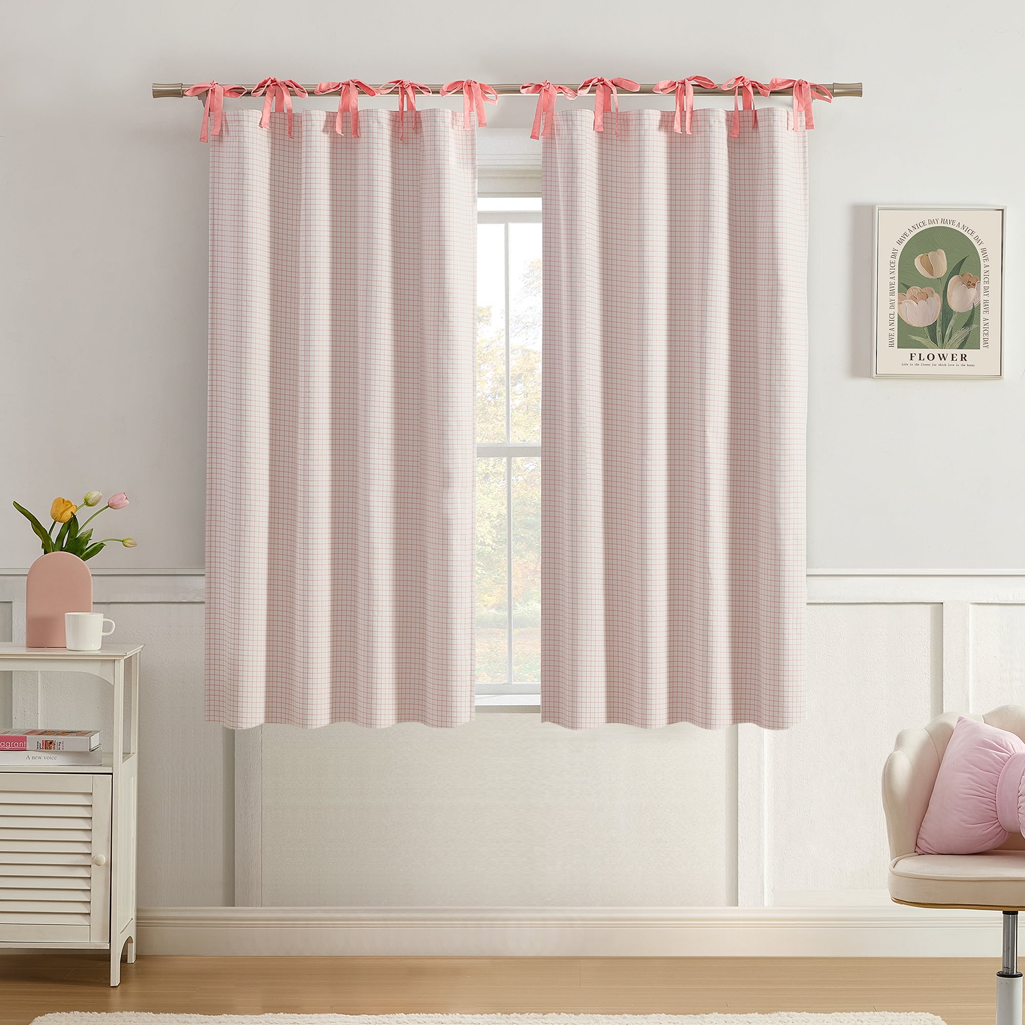 Ecologee Butterfly 100% Blackout Rod Pocket Back Tab Single Indoor