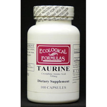 Ecological Formulas - L-Taurine 500 mg, 100 Capsules