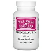 Ecological Formulas - Monolaurin 600 mg. - 90 Capsules Formerly Cardiovascular Research