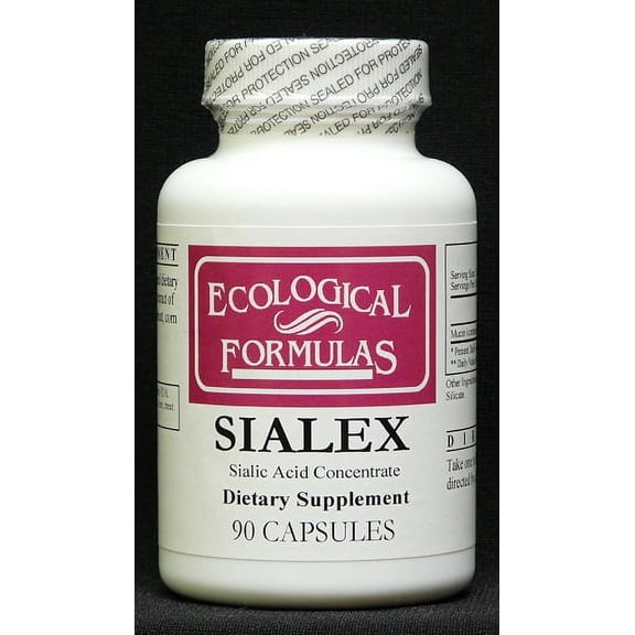 Ecological Formulas - Sialex (Sialic Acid), 500 mg, 90 Capsules