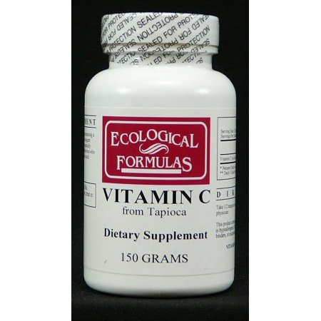 Ecological Formulas - Vitamin C Powder from Tapioca, 150 Grams
