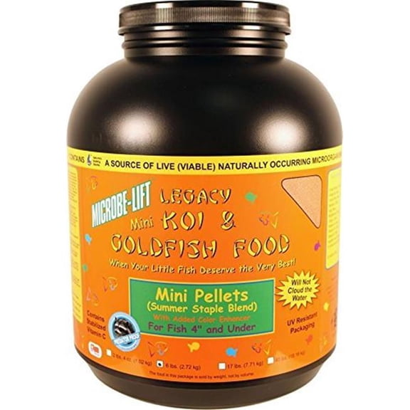 Ecological Laboratories 240084 Microbe-Lift Mini Pellets Pond Food