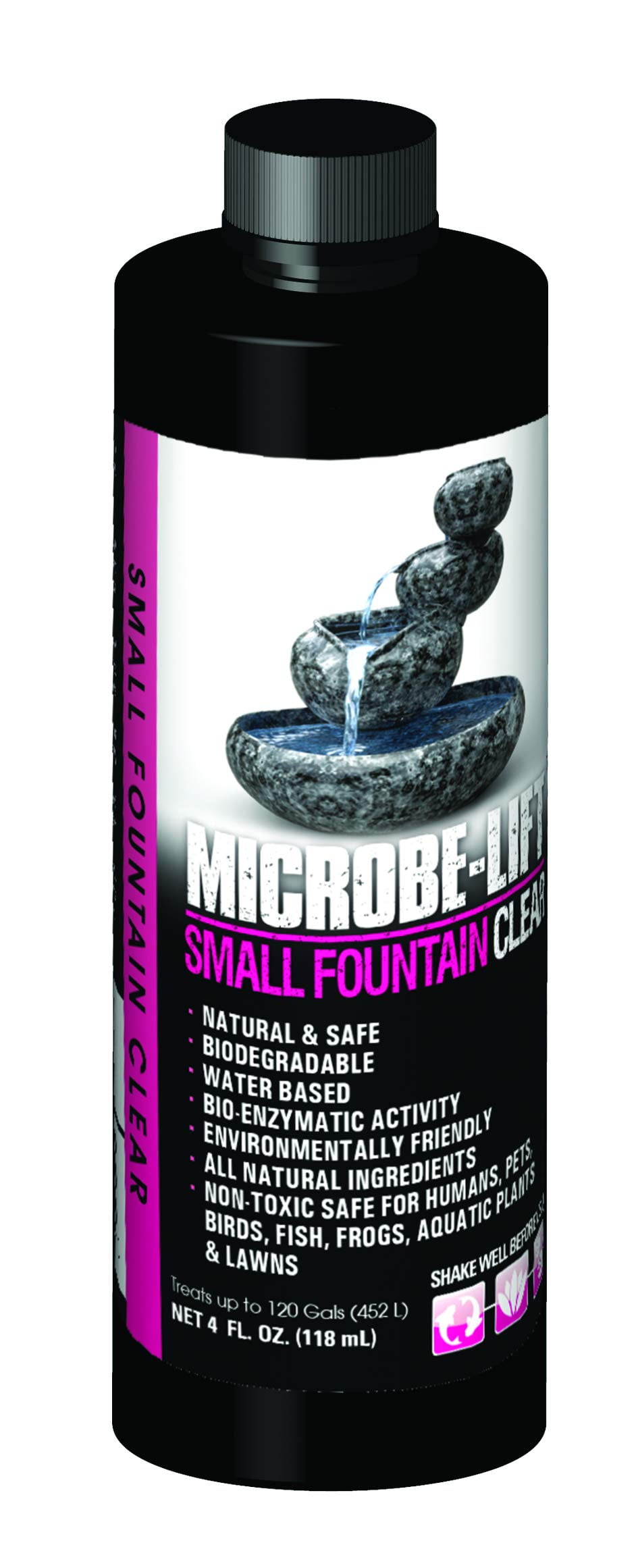 Microbe-Lift Small Fountain Clear 4oz Water Cleaner