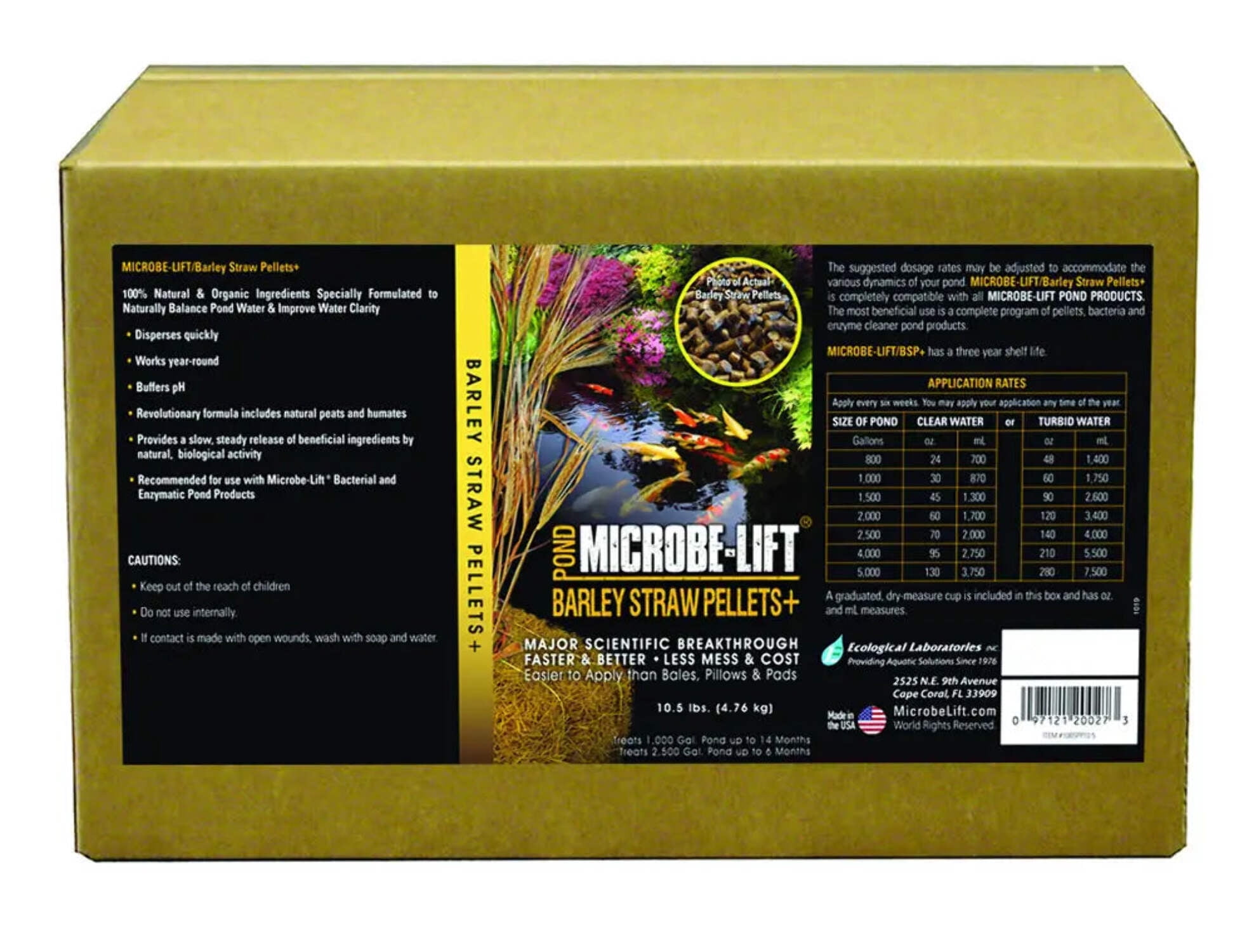 Ecological Laboratories Barley Straw Pellets