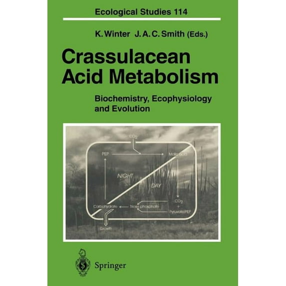 Ecological Studies Crassulacean Acid Metabolism: Biochemistry, Ecophysiology and Evolution, Book 114, (Paperback)