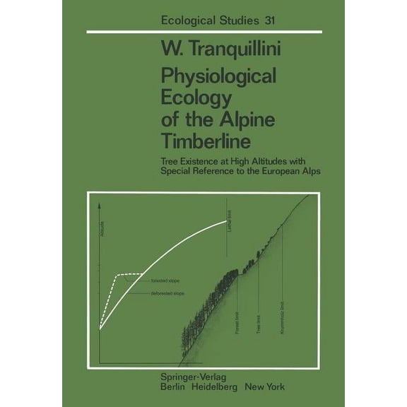 Ecological Studies Physiological Ecology of the Alpine Timberline: Tree Existence at High Altitudes with Special Reference to the European , Book 31, (Paperback)
