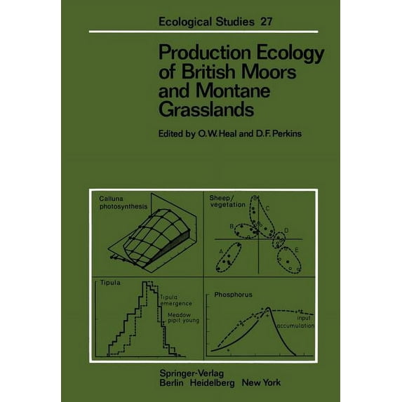 Ecological Studies Production Ecology of British Moors and Montane Grasslands, Book 27, (Paperback)