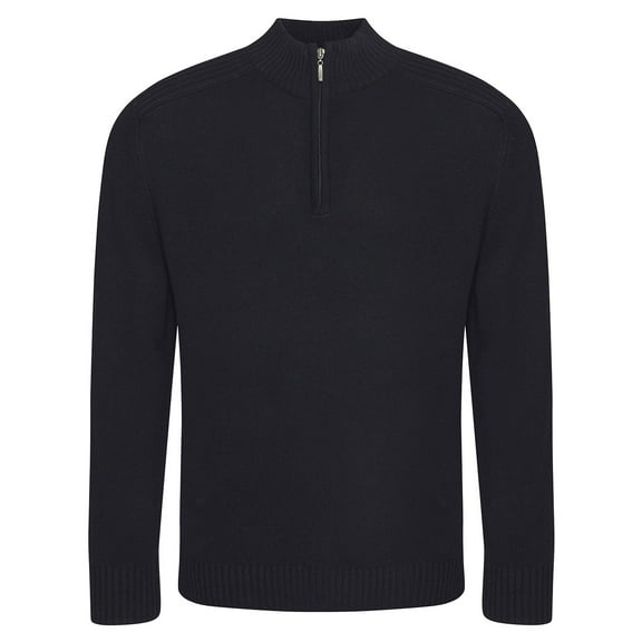 Ecologie  Adult Wakhan Knitted Quarter Zip Sweatshirt