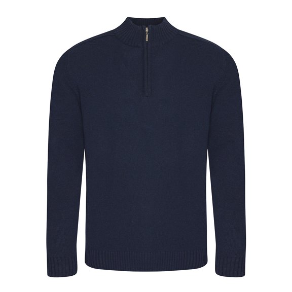 Ecologie  Adult Wakhan Knitted Quarter Zip Sweatshirt