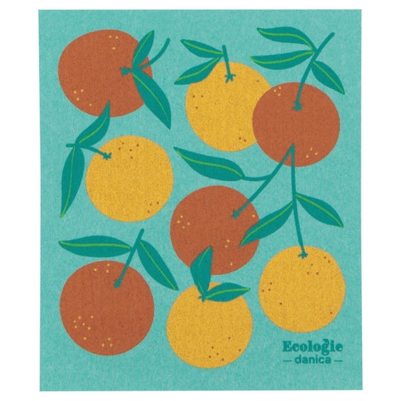 Ecologie by Danica Swedish Sponge Dish Cloth | Oranges