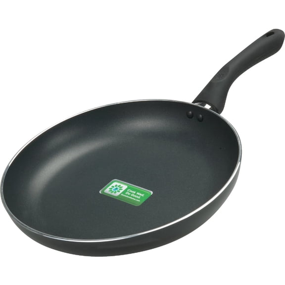Ecolution Artistry Nonstick Frying Pan, Easy To Clean, Comfortable Handle, Even Heating, Dishwasher Safe Pots and Pans, 11-Inch, Black