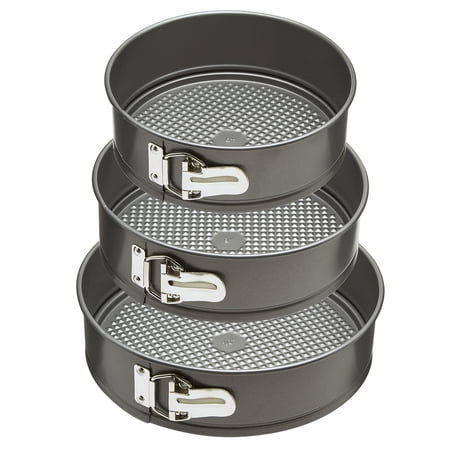 Ecolution Bakeins 3 Piece Springform Pan Set Includes: 8", 9", 10" Springform Pans