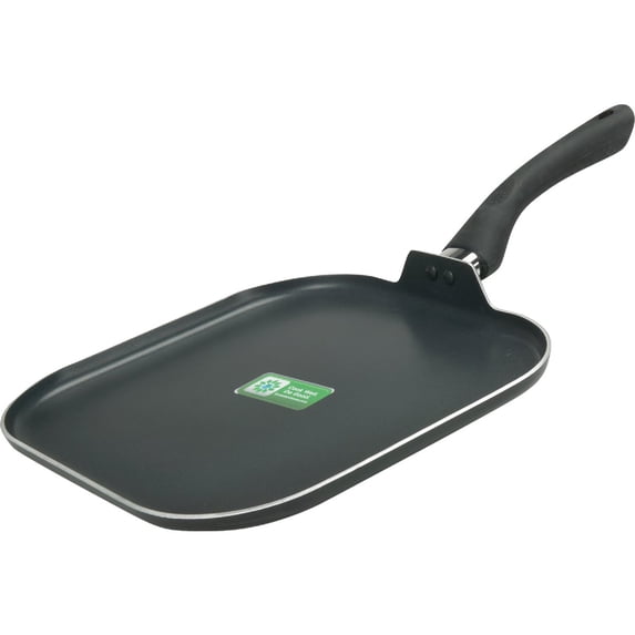 Ecolution Artistry Griddle Aluminum Nonstick - 11" Black — Residential Use, Standard Application