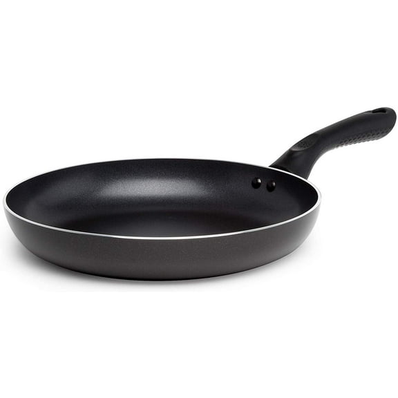 Ecolution EABK-5128 Non-Stick Fry Pan With Handle, Aluminum, 11", Black