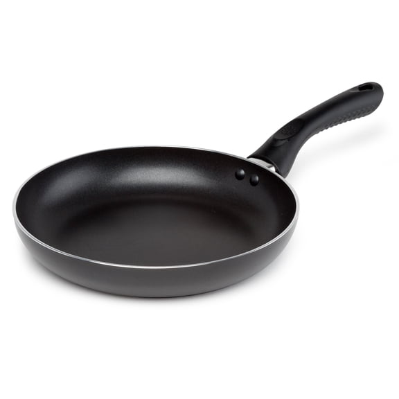 Ecolution Evolve Non-Stick Frying Pan, Dishwasher Safe, Silicone Handle, Even Heating, 9.5 Inch, Black