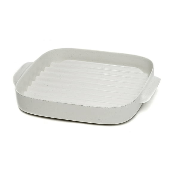 Ecolution Microwave Bacon Cooker Crisper Tray, 8.5, White