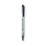 Ecolutions Clic Stic Ballpoint Pen, Retractable, Medium 1 Mm, Black Ink, Clear Barrel, Dozen | Bundle of 2 Dozen
