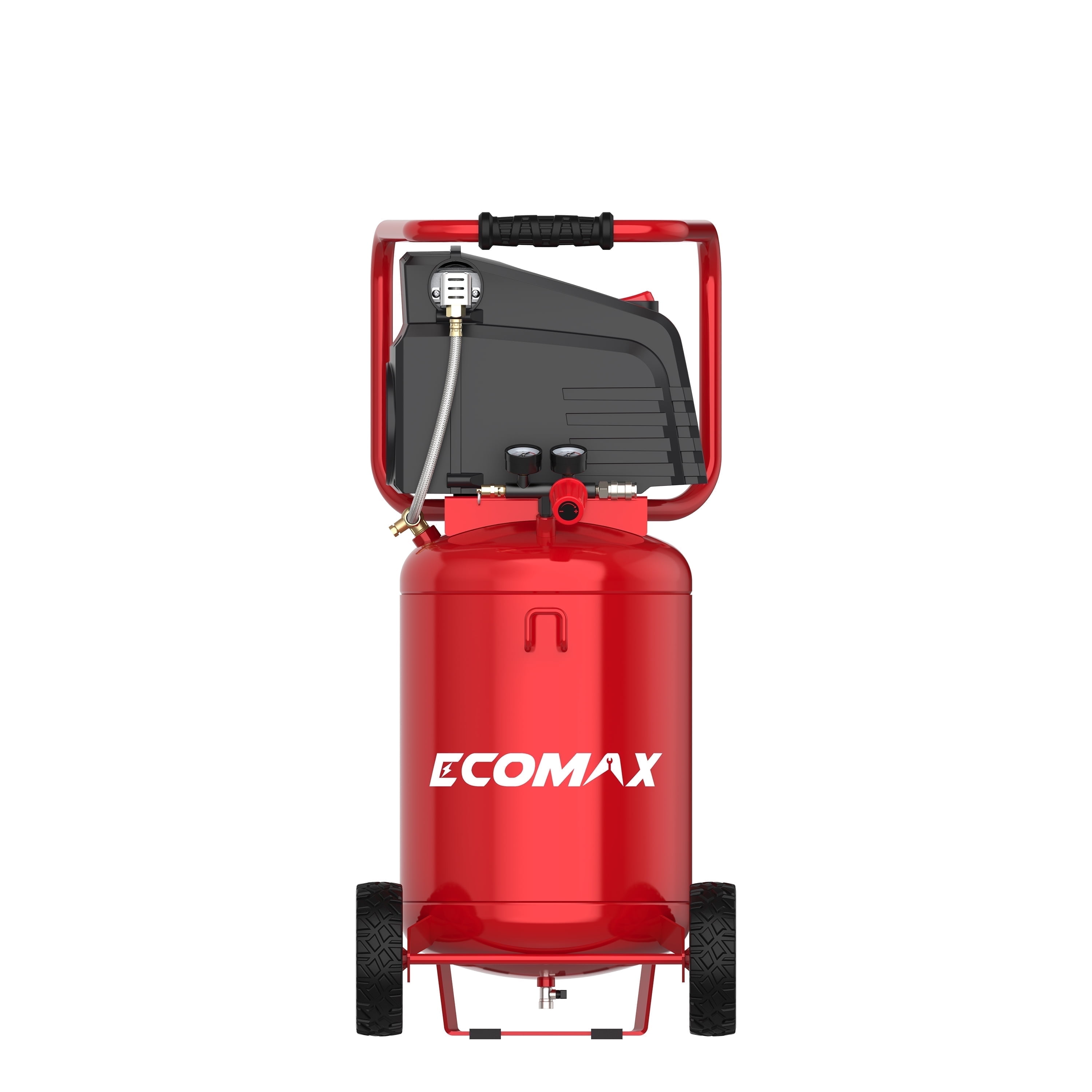 Ecomax 0331071 10 Gallon 1.5 HP 150 PSI Vertical Air Compressor Portable Steel Tank Air Compressor for Garage & Workshop