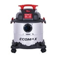thumbnail image 1 of Ecomax 5 Gallon 4 HP Stainless Steel Wet/Dry Vacuum, 1 of 12