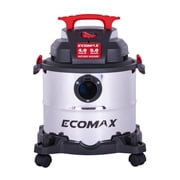 Ecomax 5 Gallon 4 HP Stainless Steel Wet/Dry Vacuum