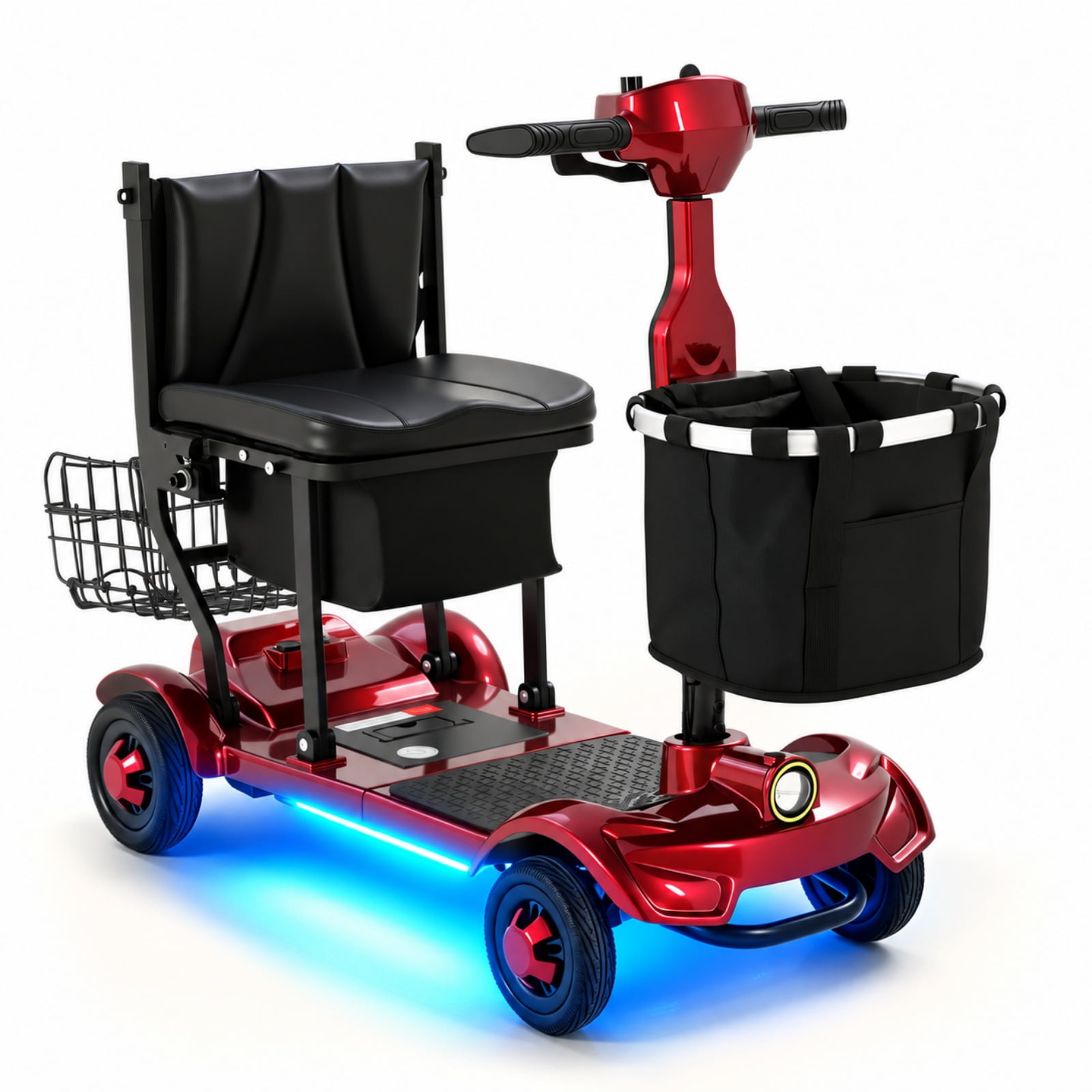 Ecomobi 4 Wheel Foldable Mobility Scooter for Senior