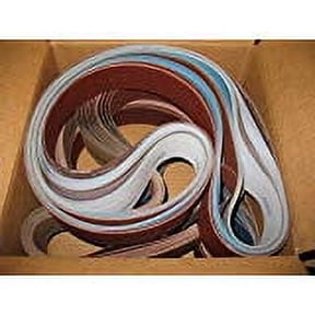 Econaway Abrasives 2x72 Thirty-Eight Piece Abrasive Belt Kit-(Great for Knife Makers)