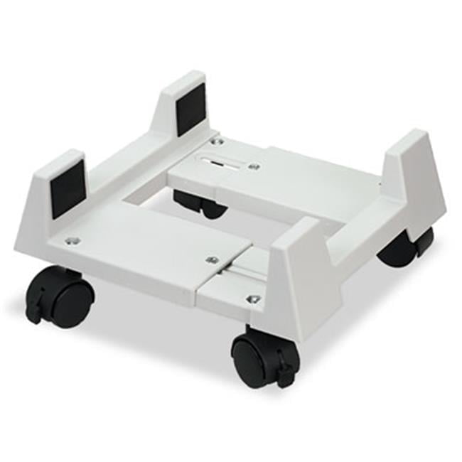 Econo Mobile CPU Stand- 8.75w x 10d x 5h- Light Gray - Walmart.com