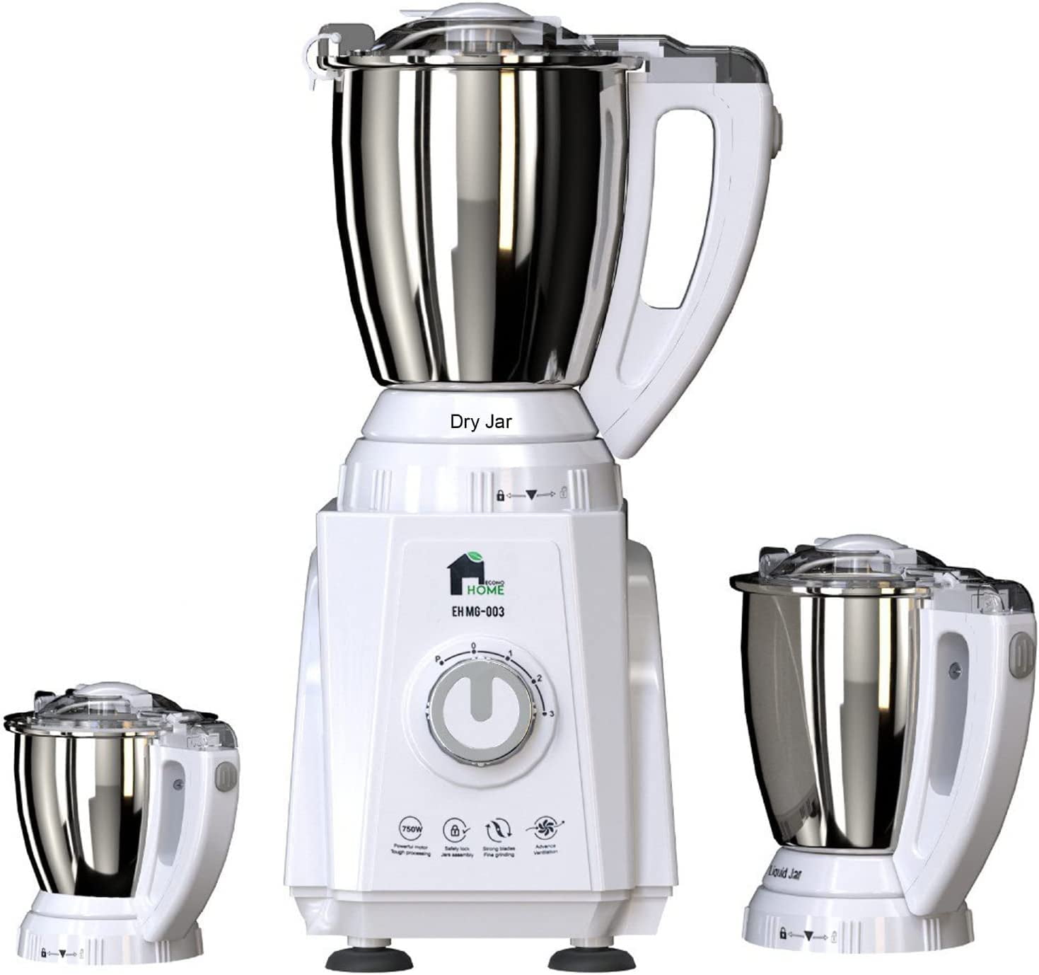 Hotstar Bloom Mixer Grinder, 2 Stainless Steel Jars (White), 1 Year  Manufacturing Warranty Bloom Series 400 Mixer Grinder (2 Jars, Blue And  White) Price in India - Buy Hotstar Bloom Mixer Grinder