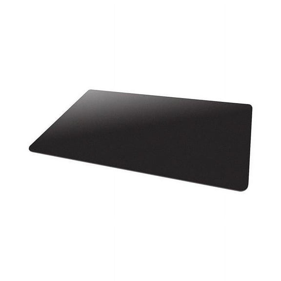 EconoMat Textured Non-Studded Rectangle Chair Mat, Black - 45 x 53 in.