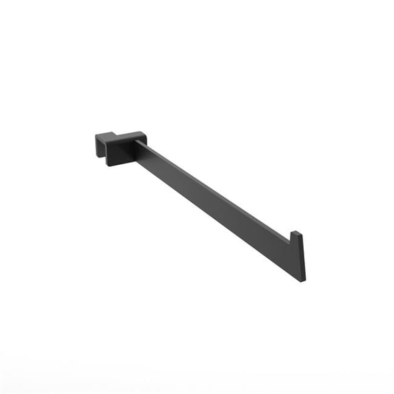 Econoco APFO12MAB 12 in. Aspect Saddle Mount Faceout for Retail Display - Matte Black