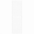thumbnail image 1 of Econoco  2 x 7 ft. Portable Grid Panel for Clothing, White - Pack of 3, 1 of 2