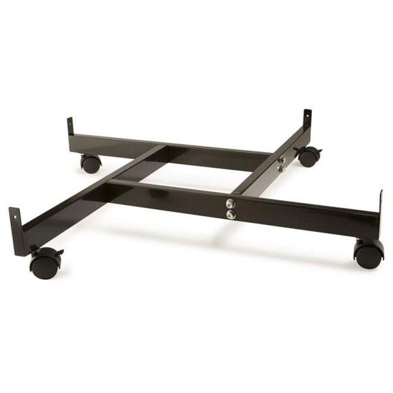 Econoco BLK/4BA 4-Way Base for Grid, Black