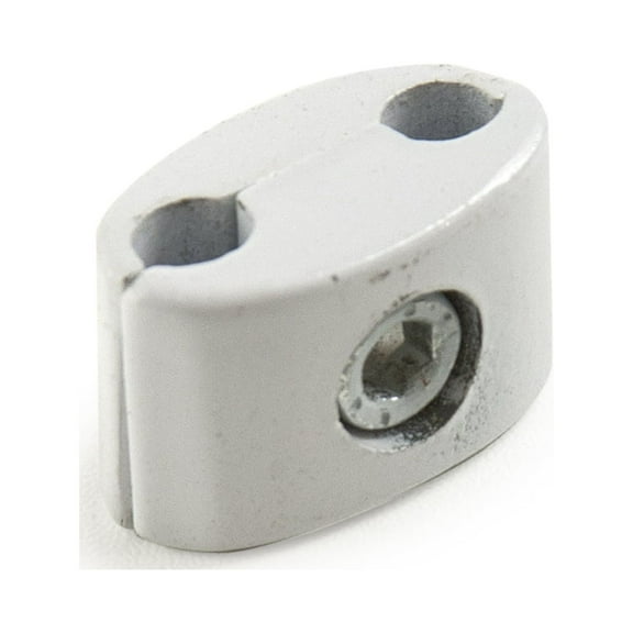 Econoco - CWTE7 - White Any Angle Deluxe Grid Panel Connector - Sold in Pack of 200