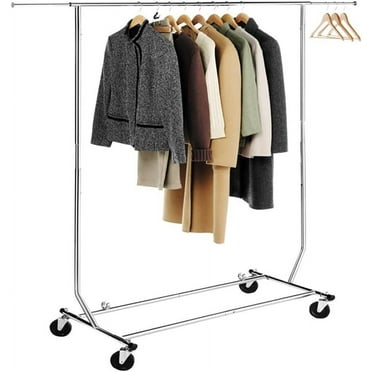 Econoco Heavy Duty Shopping Bag Rack - Chrome Retail Store Display Rack 45"H X 19.5"W