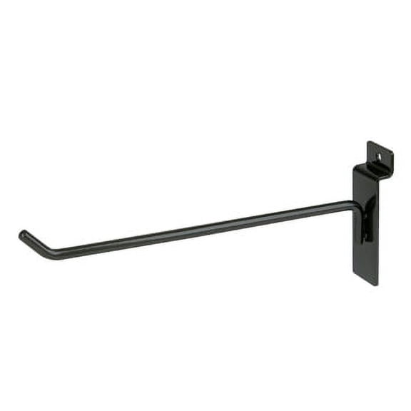 Econoco Commercial 8" Deluxe Hook, Black (Pack of 96)