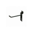 thumbnail image 1 of Econoco Commercial Deluxe Hook for Slat Wall, 4", Black (Pack of 96), 1 of 2