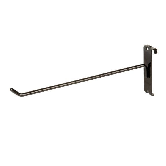 Econoco Commercial Grid Hook, 10", Black (Pack of 96)