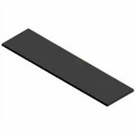 Econoco Commercial Melamine Shelf - 12 X 24 Inches, 3/4" Thick, Black (Pack Of 8) - View #10