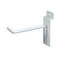 thumbnail image 1 of Econoco Commercial Slatwall Deluxe Hook, 4", White (Pack of 96), 1 of 1