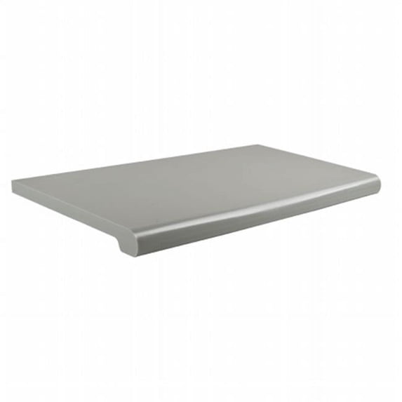 Econoco - DA248/GY - 13" x 48" Grey Open Bottom Bullnose Shelf - Sold in Pack of 4