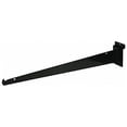 thumbnail image 1 of Econoco - EBL/16KB - 16" Black Shelf Bracket for Slatwall - Sold in Pack of 48, 1 of 2