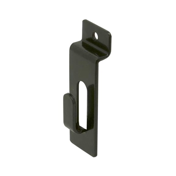 Econoco - EBL/NHK - Black Notch Hook for Slatwall - Sold in Pack of 96