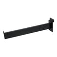 thumbnail image 1 of Econoco - EBL/R3 - 12" Black Rectangular Tubing Faceout for Slatwall - Sold in Pack of 24, 1 of 1