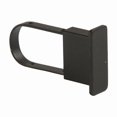 thumbnail image 1 of Econoco - EC5/MAB - Extended Matte Black Endcap for 1/2" x 1-1/2" Rectangular Hangrail - Sold in Pack of 100, 1 of 1