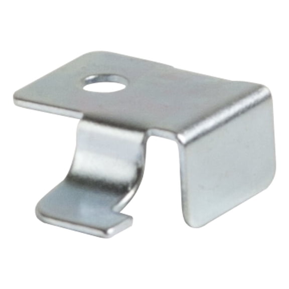 Econoco - GLKL - Deluxe Style Zinc Snap-in Left End Shelf Rest Bracket Accessory for Beacon Line or Imperial Line Brackets - Sold in Pack of 1000