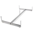 thumbnail image 1 of Econoco Gondola Base for Grid Panels, Chrome, 1 of 2