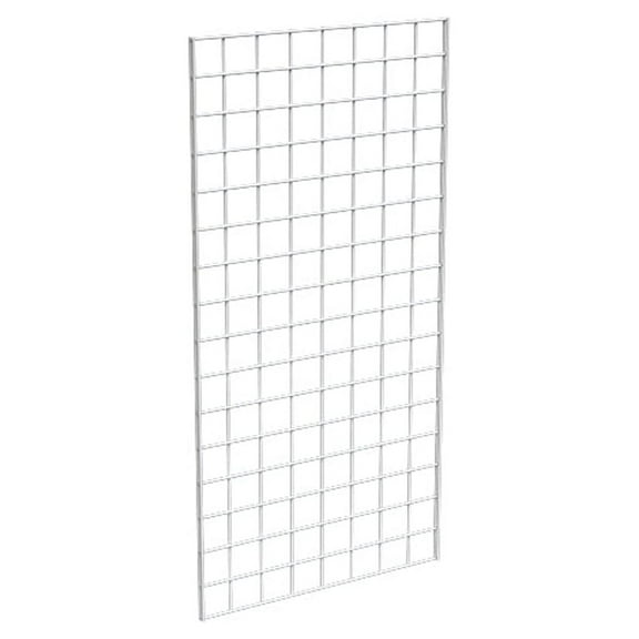 Econoco Grid Panels for Any Retail Display, 2 feet Wide x 4 feet High, White, Set of 3